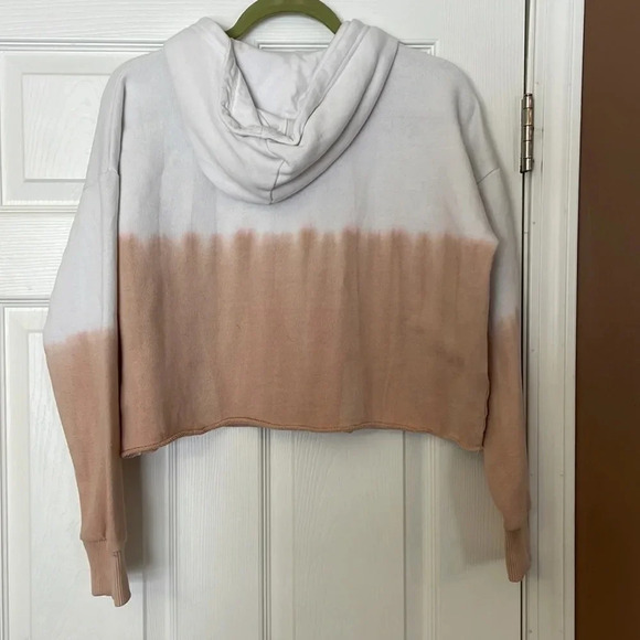 Aerie Ombré Cropped 1/4 Zip‎ Hoodie XS - Picture 4 of 6